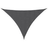 Vidaxl Sunshade Triangular 3x4x4 m Oxford tkanina Antracite -colored
