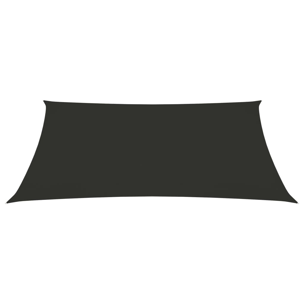 Vidaxl Zonnezeil Trapezium 2 4x3 M Oxford Fabric Antracita -Coled