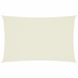 Vidaxl Sunshade Rectangular 2x4,5 M Oxford Fabric Crème -farget