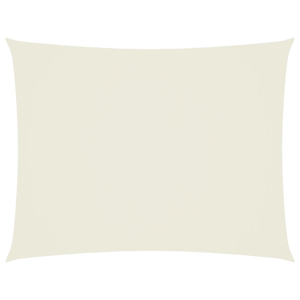 Vidaxl Sunshade Rectangular 3x4.5 m Oxford Fabric crème -Coleed