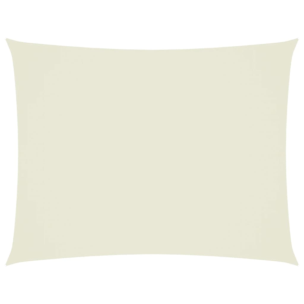 Vidaxl Sunshade Rectangular 3x6 M Oxford Fabric Crème Colored