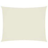 Vidaxl Sunshade Rectangular 3x6 M Oxford Fabric Crème Colored