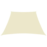 Vidaxl Sun Shade Trapezium 3 4x3 M Oxford Fabric Cream