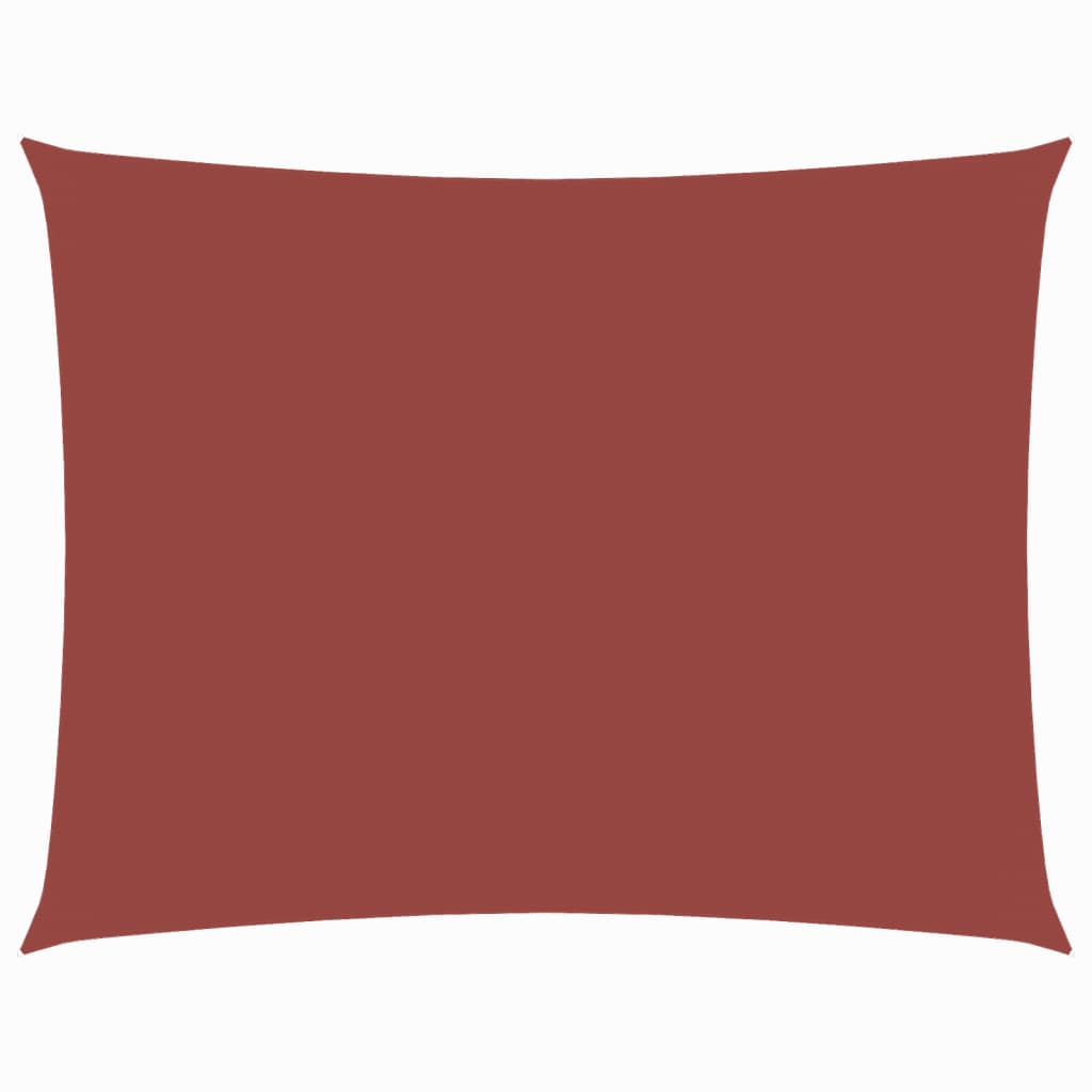 Vidaxl Sunshade Rectangular 3x4.5 M Oxford fabric terracotta -colored