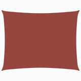 Vidaxl Sunshade Rectangular 3x4.5 M Oxford fabric terracotta -colored