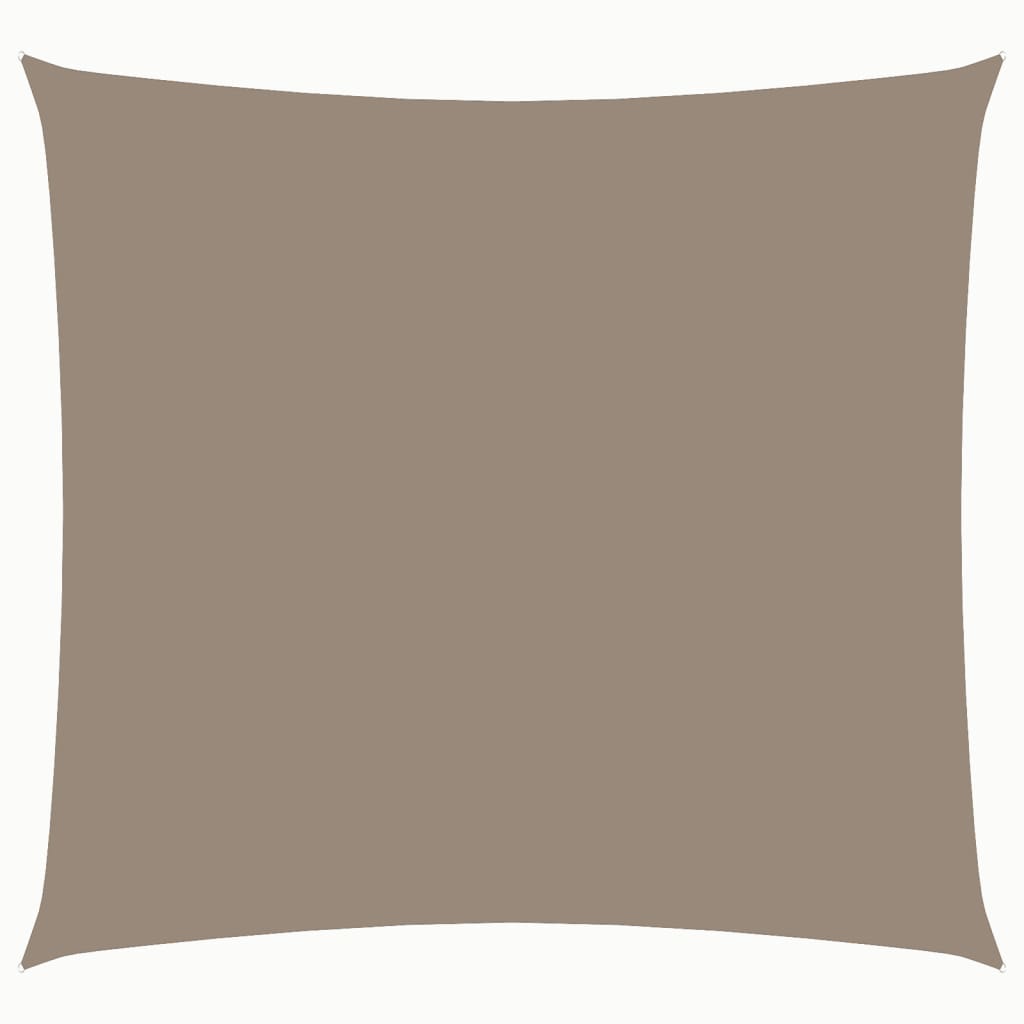 Vidaxl Sunhade Square 2x2 M Oxford Fabric Taupe
