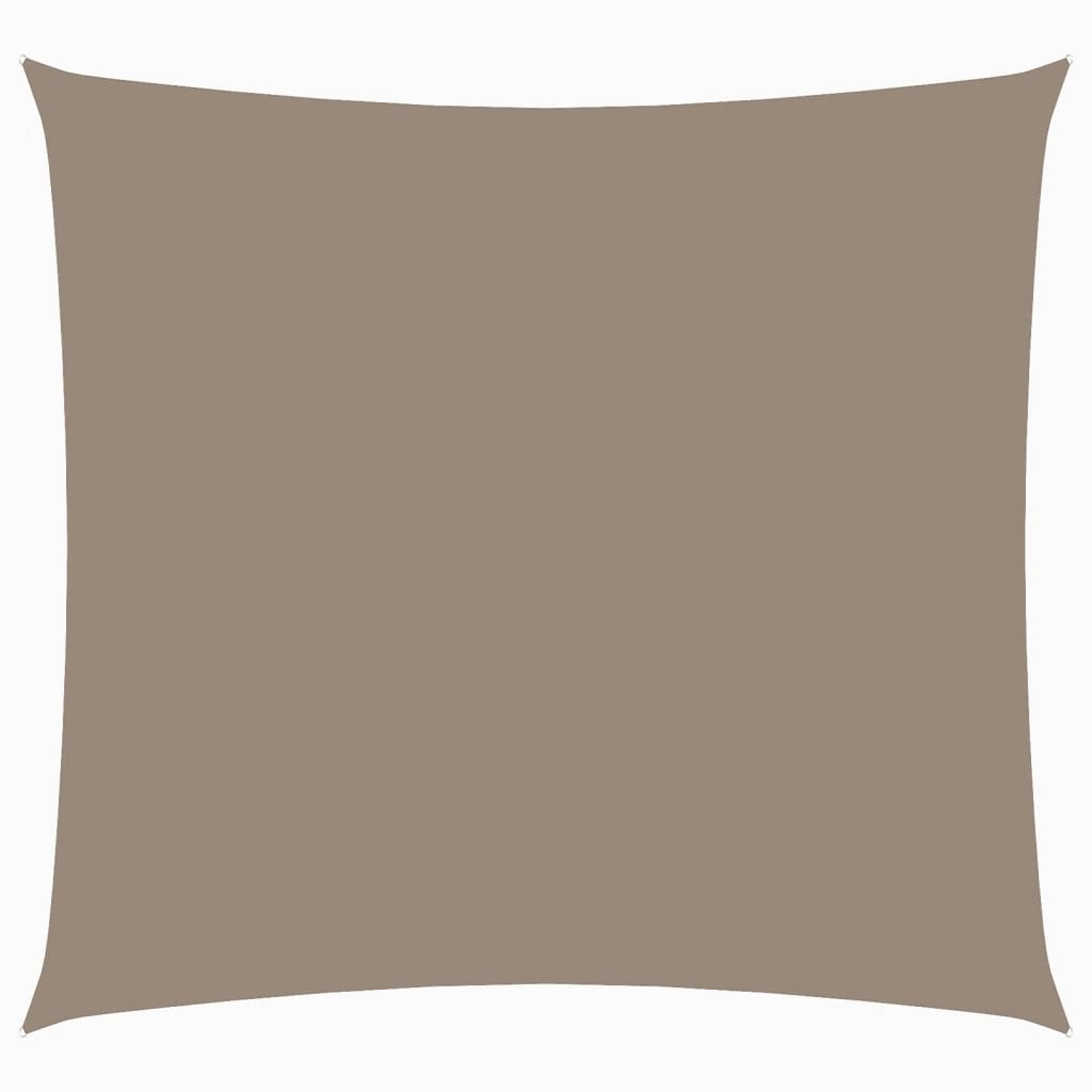 Vidaxl Sunshade Square 4,5x4,5 m Oxford Fabric Taupe