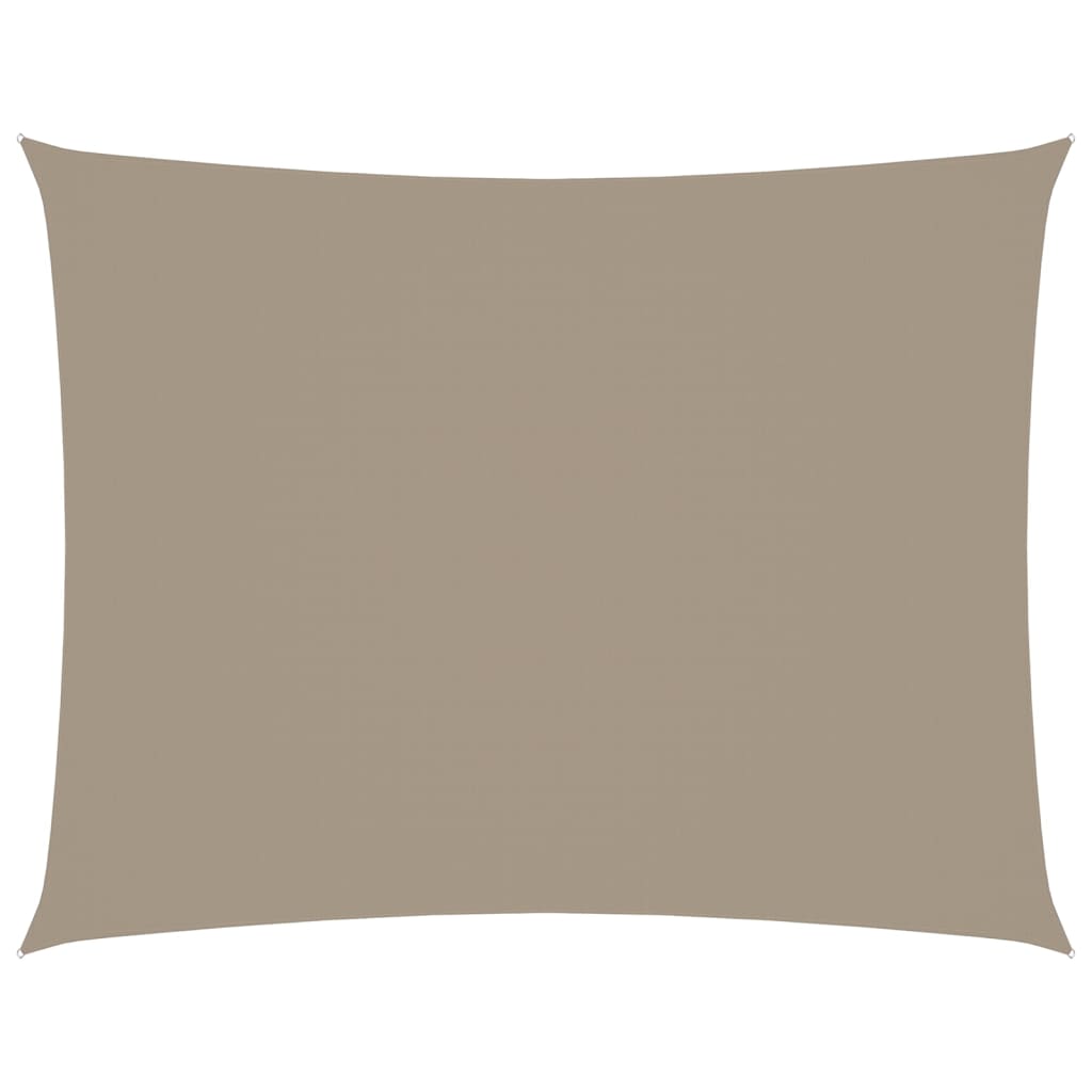 Vidaxl Sunshade rektangulær 2,5x3,5 m Oxford Fabric Taupe