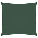 Vidaxl Sunshade Square 2x2 M Oxford Stof mørkegrøn