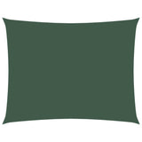 Vidaxl Sunshade Rectangular 2.5x3.5 m Oxford Fabric de color verde oscuro