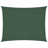 Vidaxl Sunshade rectangulaire 4x6 m Oxford tissu vert foncé