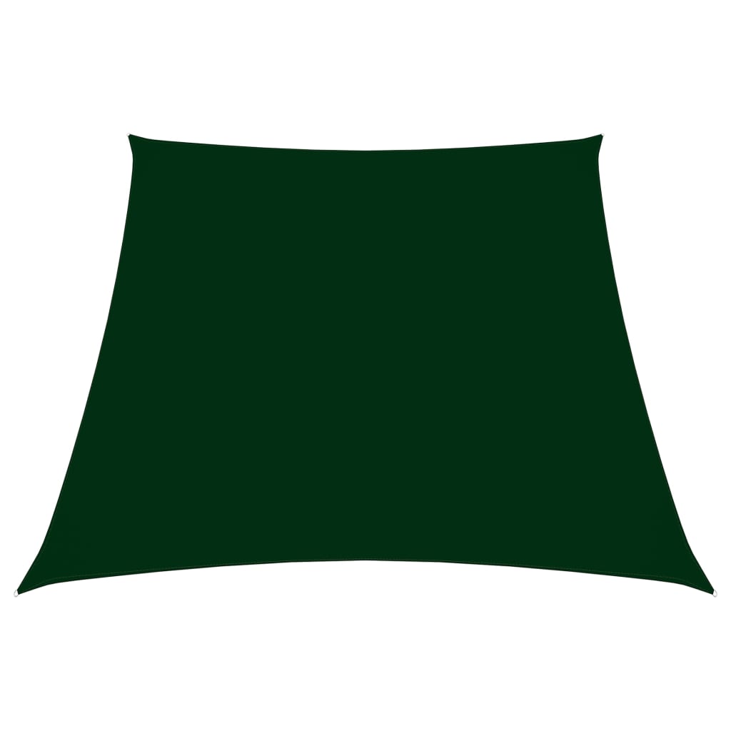Vidaxl Zonnezeil Trapezium 2 4x3 M Oxford Stof mørkegrøn