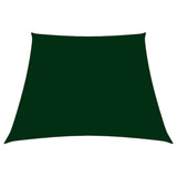 Vidaxl Zonnezeil Trapezium 2 4x3 M Oxford Stof mørkegrøn