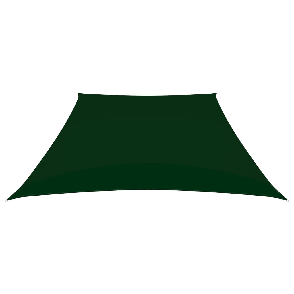 Vidaxl Zonnezeil Trapezium 2 4x3 M Oxford Stof mørkegrøn