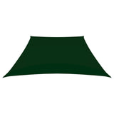 Vidaxl Zonnezeil Trapezium 2 4x3 M Oxford Stof mørkegrøn