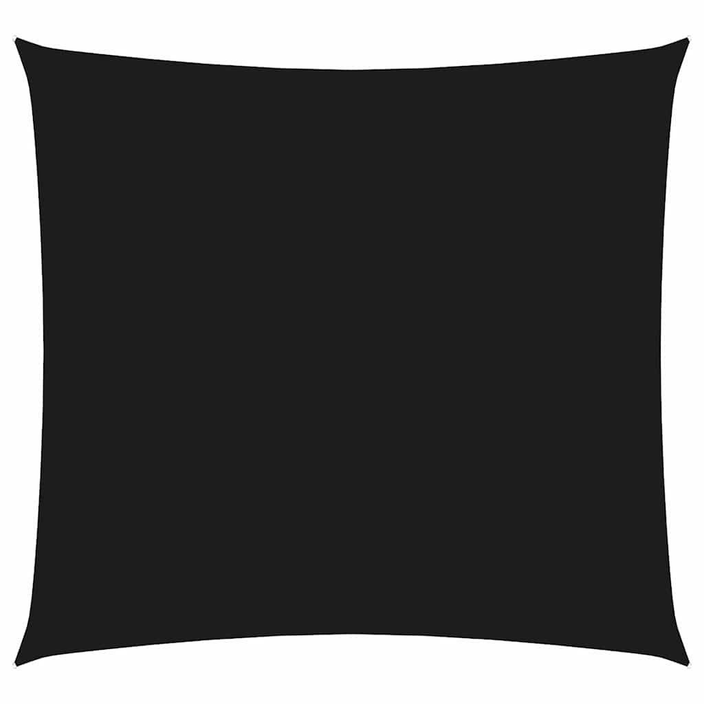 Vidaxl Sun Shade Square 2x2 M Tessuto di Oxford Nero