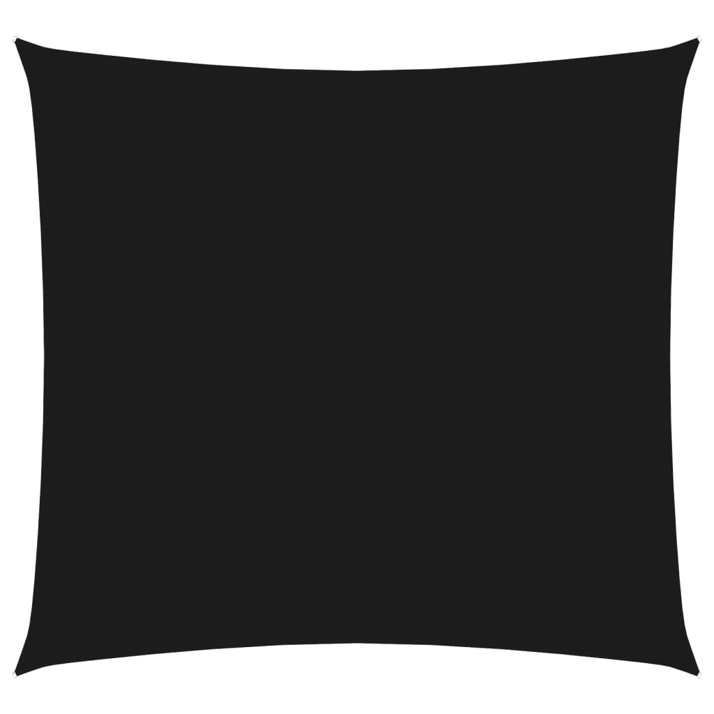 Vidaxl SunShade Square 5x5 m Oxford Fabric černá