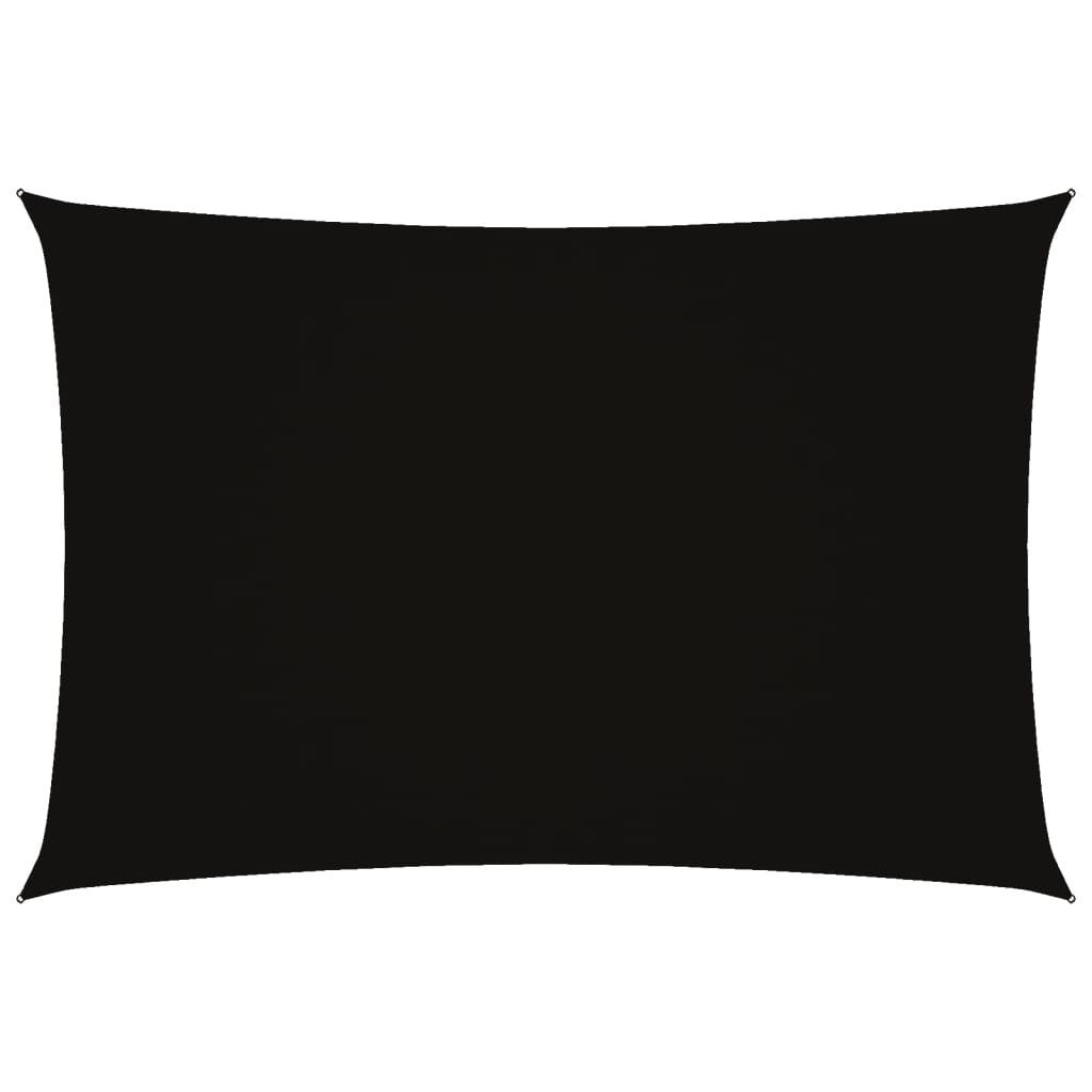 Vidaxl SunShade Obdélníkový 2,5x4,5 m oxfordská textilie černá