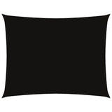 Vidaxl SunShade Obdélníkové 4x5 m oxford textilie černá
