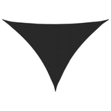 Vidaxl Sunshade Triangular 4x4x5,8 m Oxford Stof sort sort
