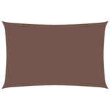 Vidaxl Sun Shade Rectangular 2x4,5 M tessuto Oxford marrone