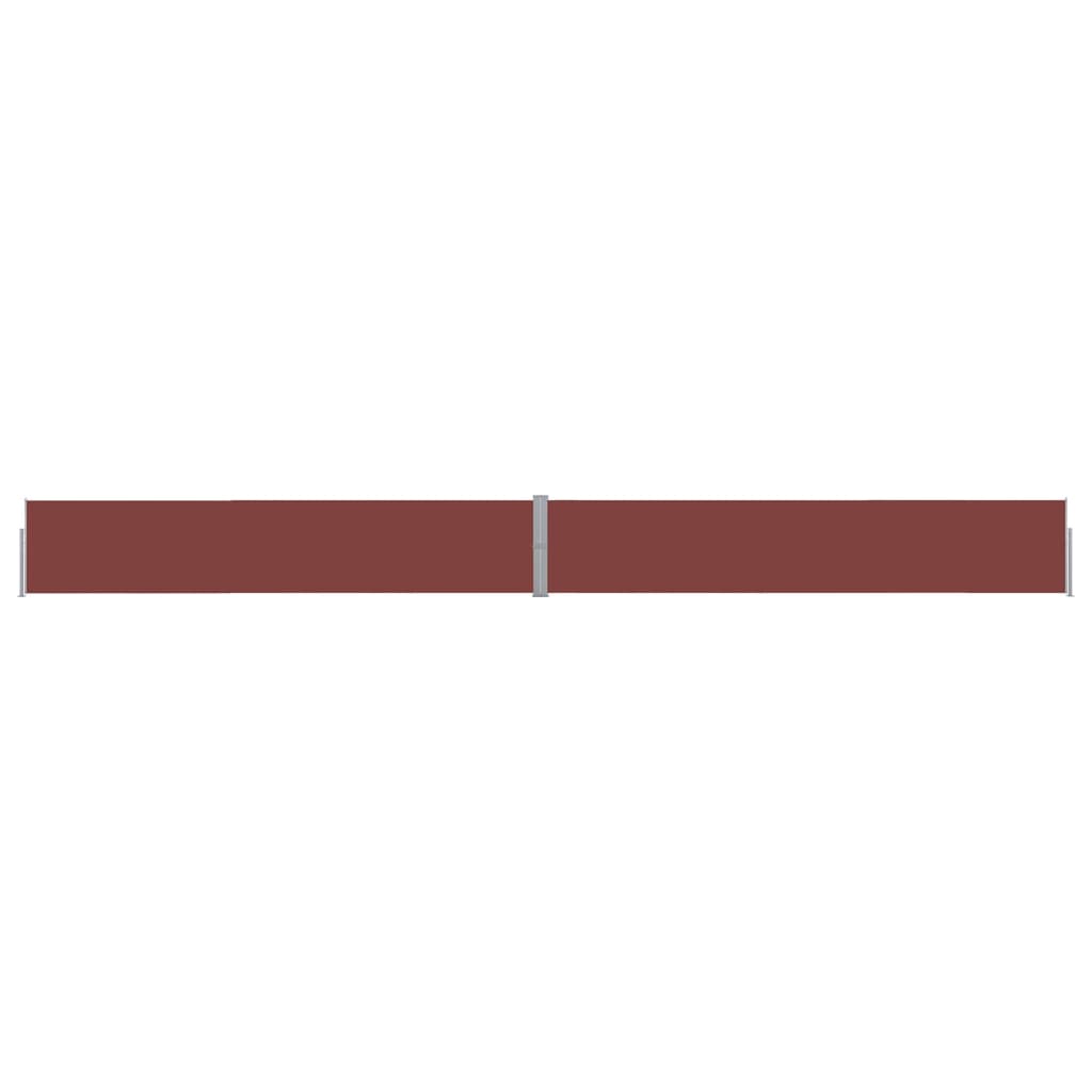 Bidaxl Garden Screen Extendable 140x1200 cm Brown