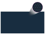 Vidaxl pool foil Solar floating 549x274 cm PE Black and blue