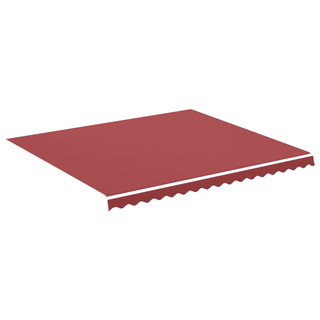 Tela de reemplazo de Vidaxl para Luifel 4x3.5 M Burdeos rojo