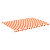 Vidaxl udskiftning klud til luifel 5x3,5 m gul og orange