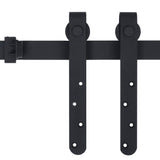 Ensemble de suspension Vidaxl pour une mini-porte en acier au carbone 152 cm