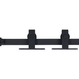 Sospensione Vidaxl Set per mini -skiver porta 122 cm in acciaio al carbonio