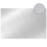 Couvercle de piscine vidaxl 300x200 cm PE argent coloré
