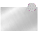 Couvercle de piscine vidaxl 300x200 cm PE argent coloré