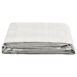 Tapis de tente Vidaxl 350x250 cm gris