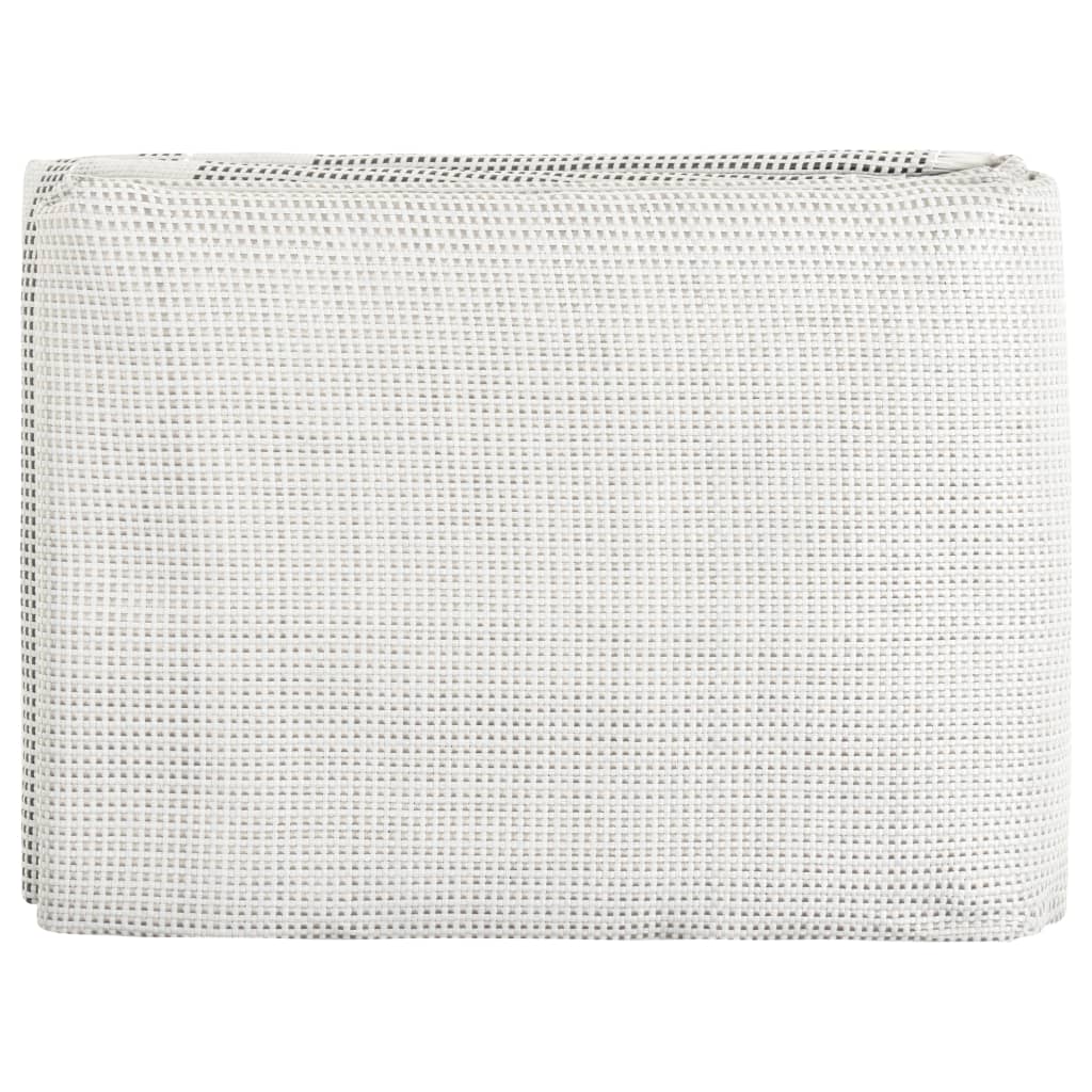 Tapis de tente Vidaxl 350x250 cm gris