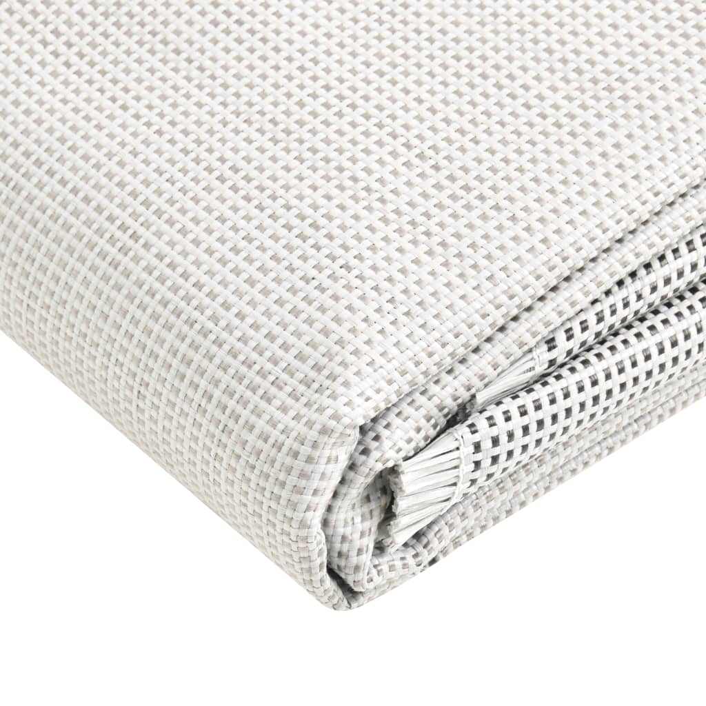 Tapis de tente Vidaxl 350x250 cm gris