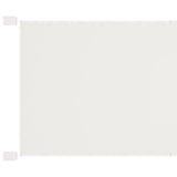 Vidaxl Luifel Vertical 100x600 cm Oxford stof hvid