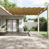Vidaxl luifel pionowy 140x1200 cm Oxford Tabil Beige
