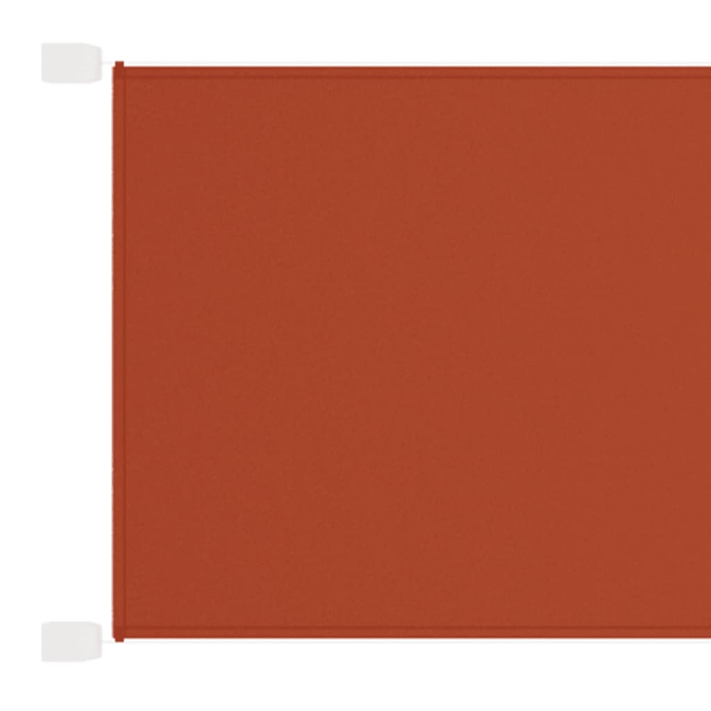 Vidaxl liifel vertikal 140x600 cm Oxford Stoff Terrakotta -kotta