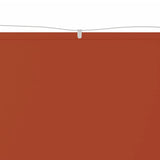 Vidaxl liifel vertikal 140x600 cm Oxford Stoff Terrakotta -kotta
