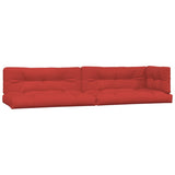Vidaxl pallputer 5 st Tabric Red