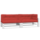 Vidaxl pallputer 5 st Tabric Red