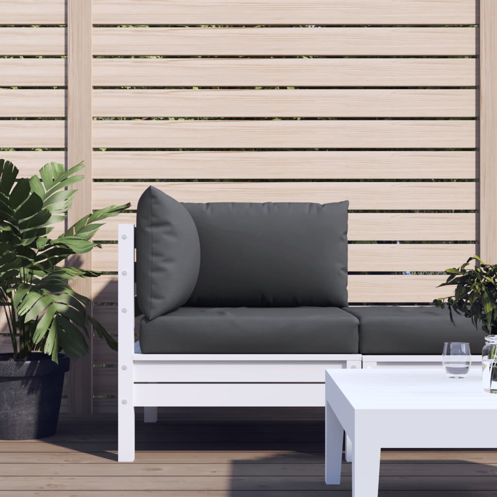 Vidaxl Palletkuddar 3 St Oxford Fabric Anthracite