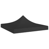 Střecha stanu Vidaxl Party 270 g m² 3x3 m černá