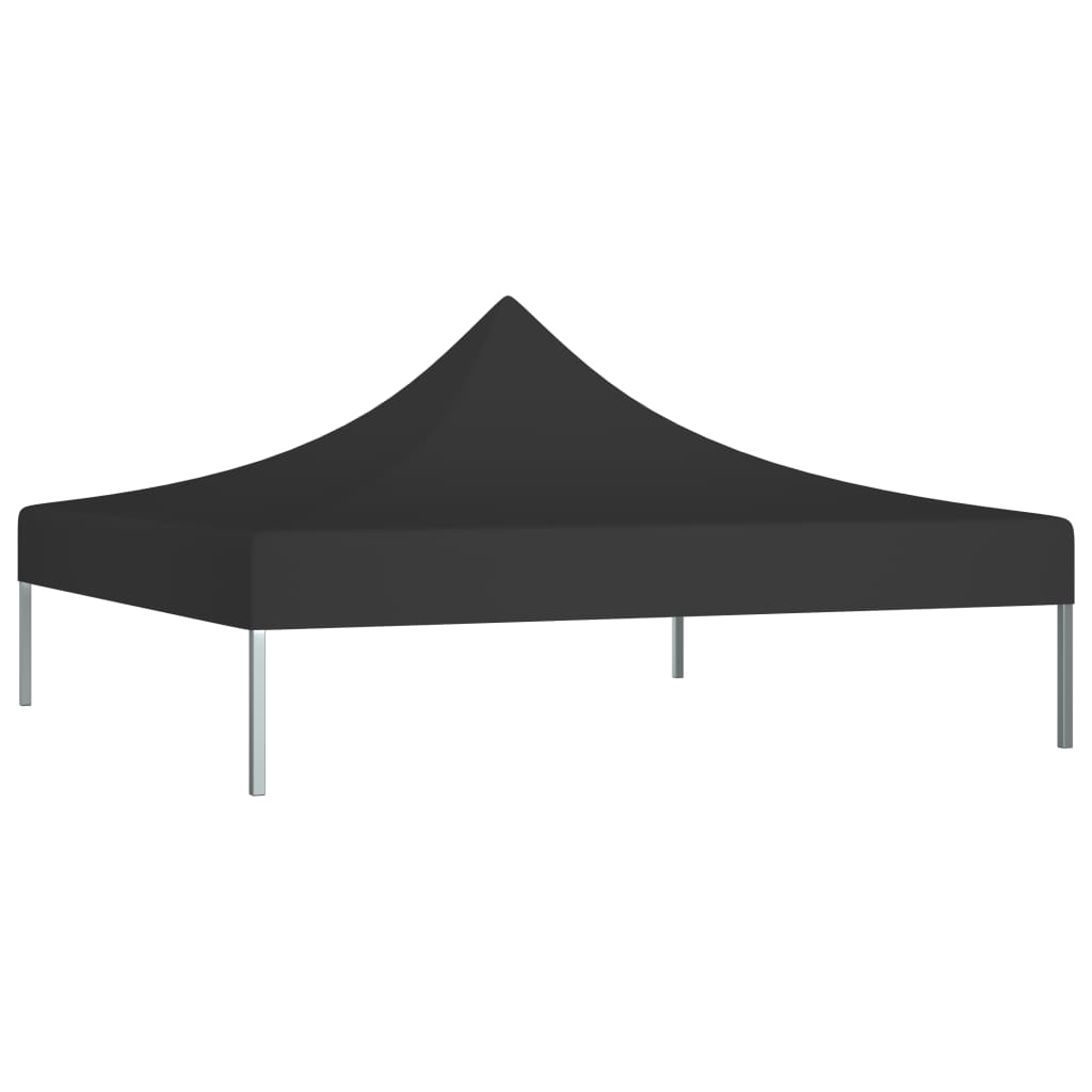 Střecha stanu Vidaxl Party 270 g m² 3x3 m černá