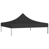 Střecha stanu Vidaxl Party 270 g m² 3x3 m černá