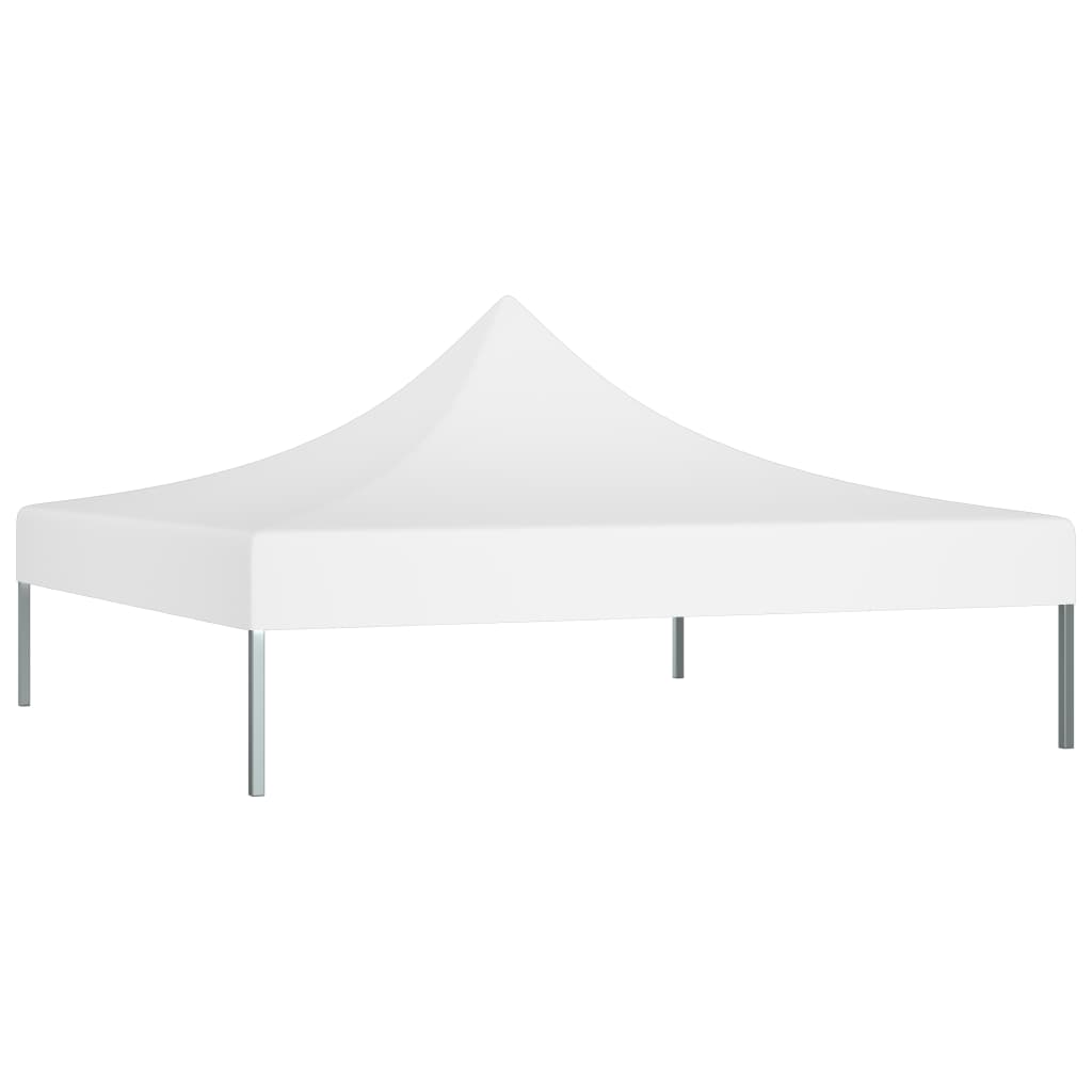 Šotska streha Vidaxl Party 270 g m² 2x2 m bela