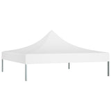 Šotska streha Vidaxl Party 270 g m² 2x2 m bela