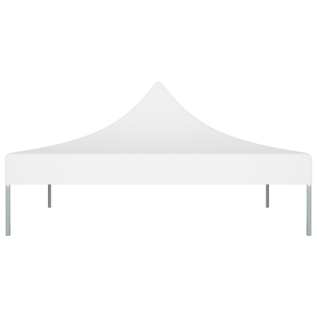 Šotska streha Vidaxl Party 270 g m² 2x2 m bela