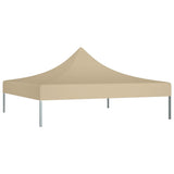 Šotska streha Vidaxl Party 270 g m² 2x2 m bež